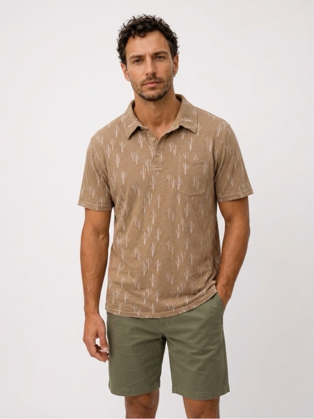 Goodfellow & co Men's Short Sleeve Polo Shirt